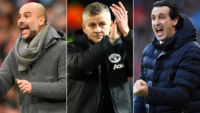 HLV xuất sắc nhất Ngoại hạng Anh th&aacute;ng 2/2019: Solskjaer đấu với Guardiola