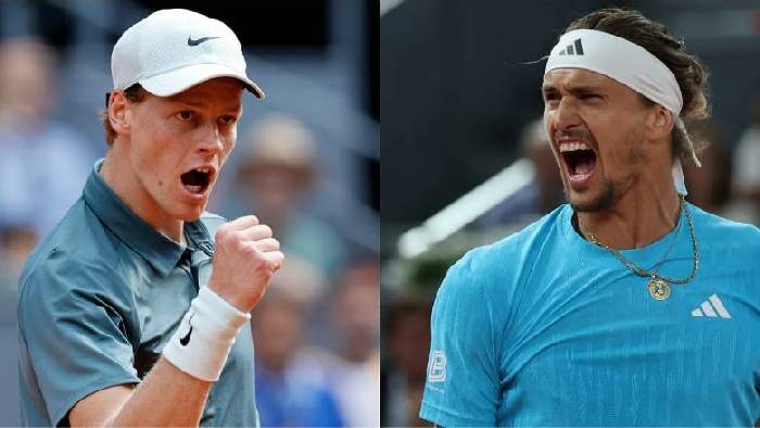 Sinner đấu Zverev ở chung kết Madrid Open 2026