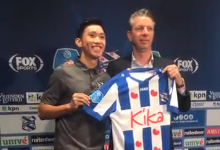 Video: Văn Hậu ra mắt CLB SC Heerenveen