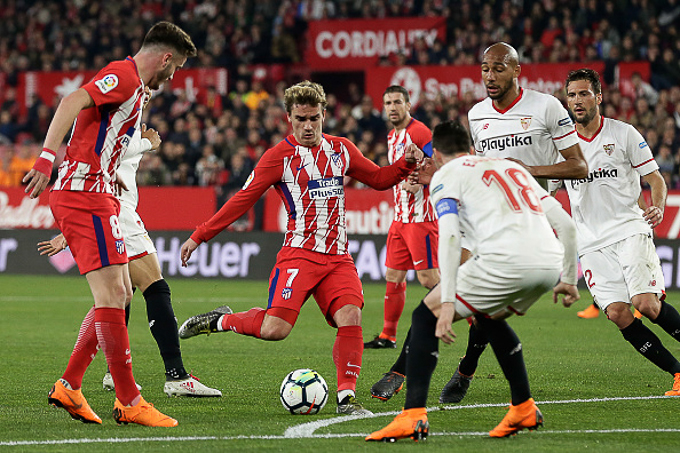 Nhận định bóng đá Sevilla vs Atlético Madrid, 0h30 ngày 3/11: Dễ 'sập bẫy' đội khách