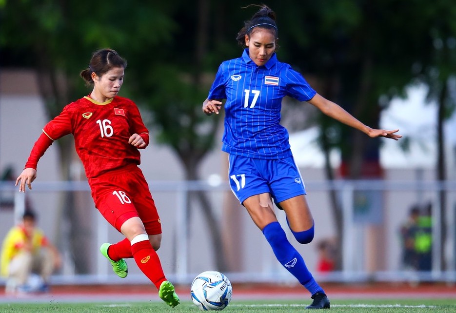 Nữ Th&aacute;i Lan 5-1 nữ Indonesia: Người Th&aacute;i tiếp bước Việt Nam v&agrave;o b&aacute;n kết