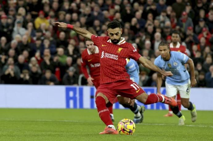 Mohamed Salah ch&oacute;i s&aacute;ng trước Man City rồi tuy&ecirc;n bố chia tay Liverpool