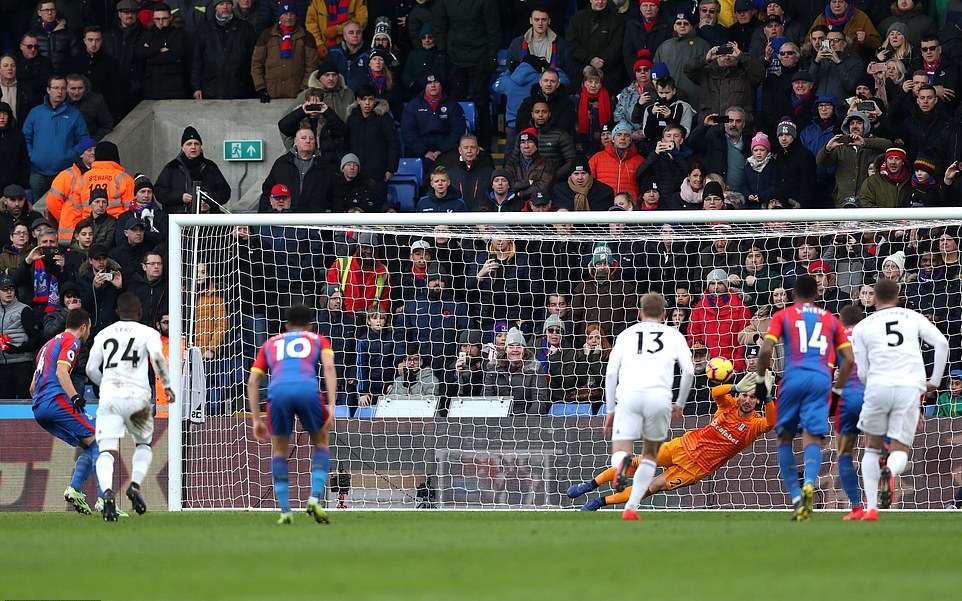 Video Crystal Palace 2-0 Fulham (Premier League, Ngoại hạng Anh v&ograve;ng 25)