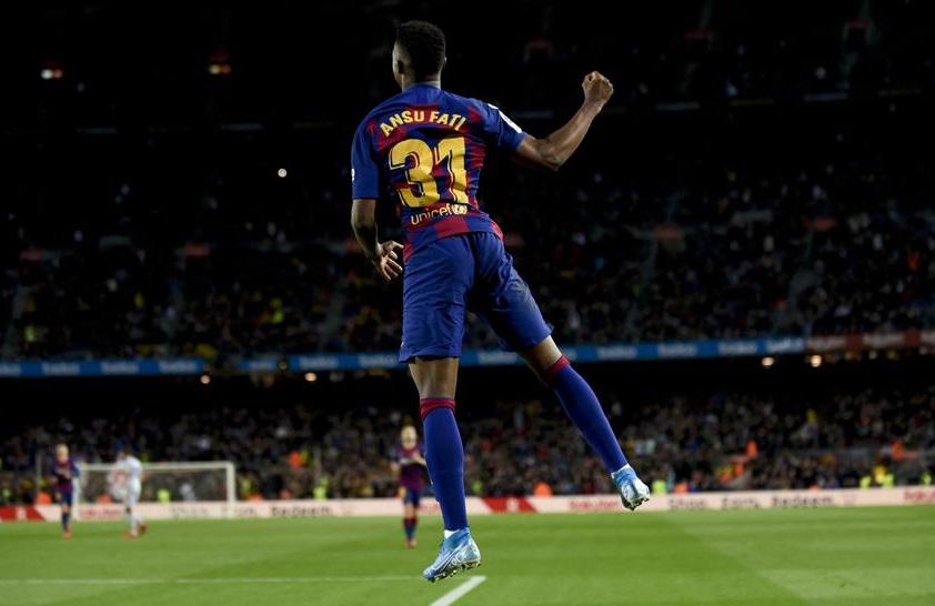 Ansu Fati đi vào lịch sử La Liga