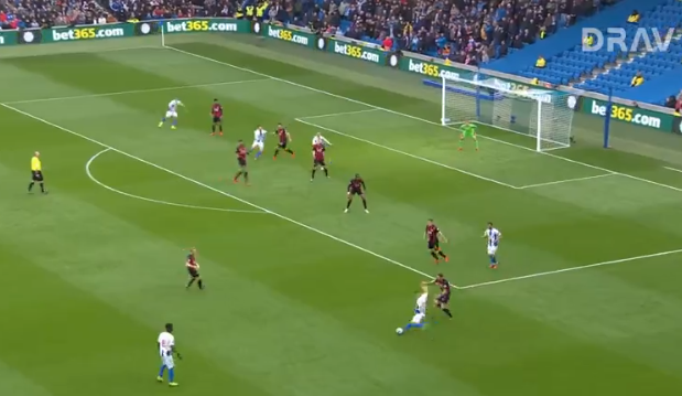 Video Brighton 1-0 Huddersfield (Premier League, Ngoại hạng Anh v&ograve;ng 29)