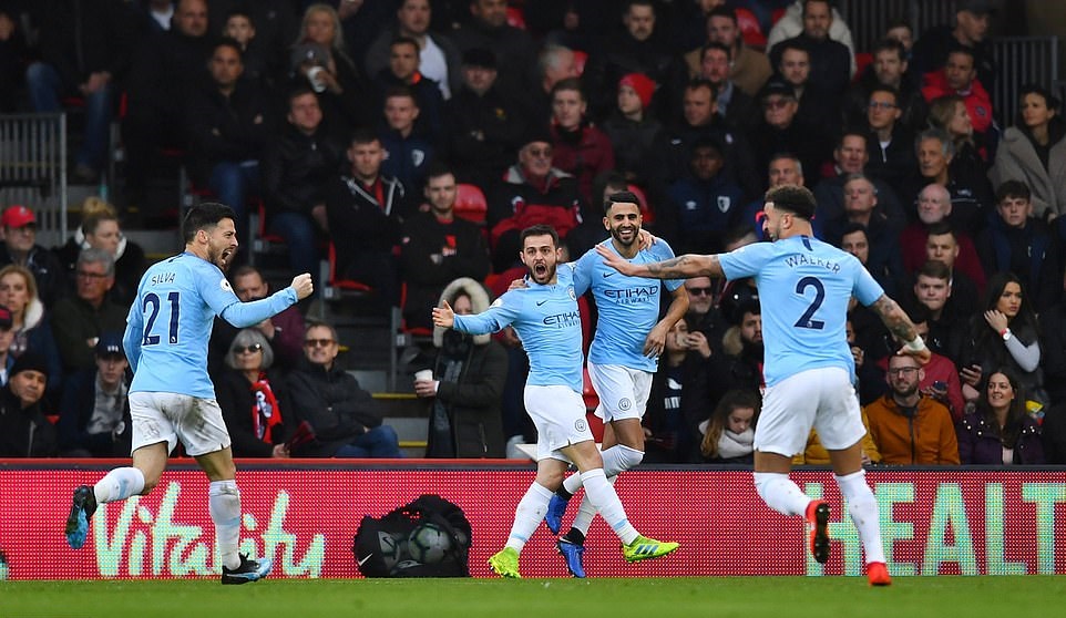 Video Bournemouth 0-1 Man City (Premier League, Ngoại hạng Anh v&ograve;ng 29)