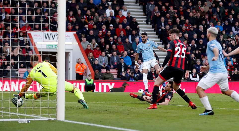 Xem lại Bournemouth vs Man City (Premier League, Ngoại hạng Anh v&ograve;ng 29)