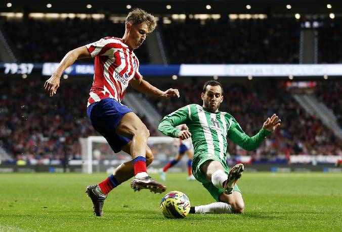 Soi k&egrave;o phạt g&oacute;c Atletico Madrid vs Real Betis, 22h15 ng&agrave;y 3/3