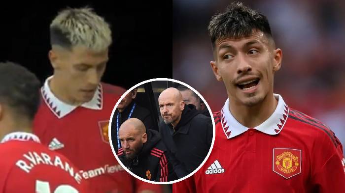 Lisandro Martinez nổi cáu vì bị thay ra, Ten Hag lý giải nguyên nhân