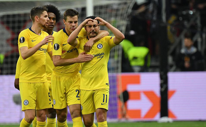 Tho&aacute;t thua Frankfurt, Chelsea lập kỷ lục c&oacute; 1-0-2 tại Europa League