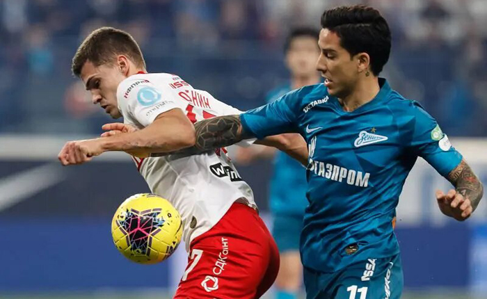 Nhận định Spartak Moscow vs Zenit St Petersburg, 23h00 ngày 3/10