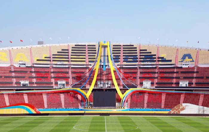 Sân Rajamangala hỏng đèn chiếu sáng ngay ngày mở màn SEA Games 33