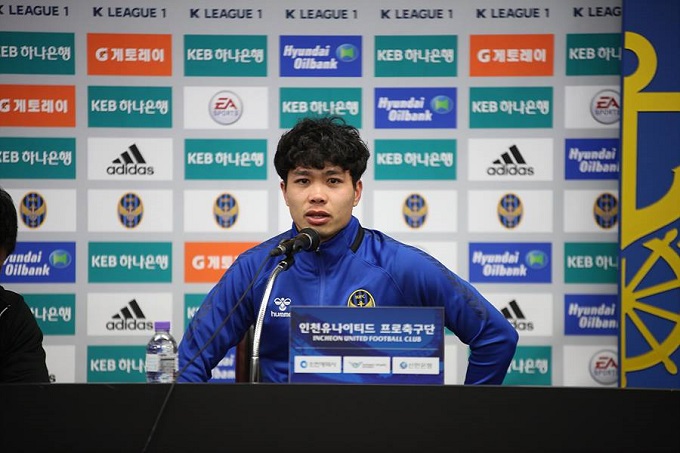 Công Phượng hé lộ cảm xúc lần đầu được đá chính tại K-League