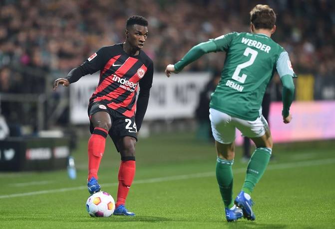 Soi k&egrave;o g&oacute;c Frankfurt vs Werder Bremen, 1h30 ng&agrave;y 6/4