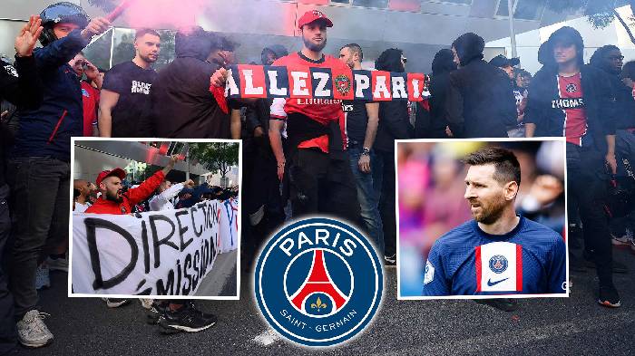 CĐV xếp hàng biểu tình lăng mạ Messi, PSG chính thức lên tiếng