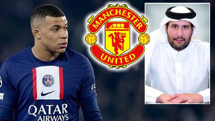 Chủ Qatar hứa nổ 3 bom tấn ở Man United, bao gồm cả Mbappe