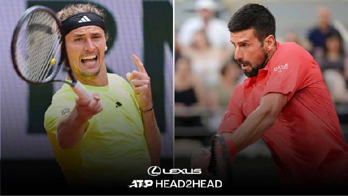Xem trận Zverev vs Djokovic - Tứ kết Roland Garros ở đ&acirc;u, tr&ecirc;n k&ecirc;nh n&agrave;o?