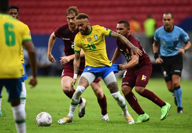 Biến động tỷ lệ kèo Brazil vs Peru, 6h ngày 6/7