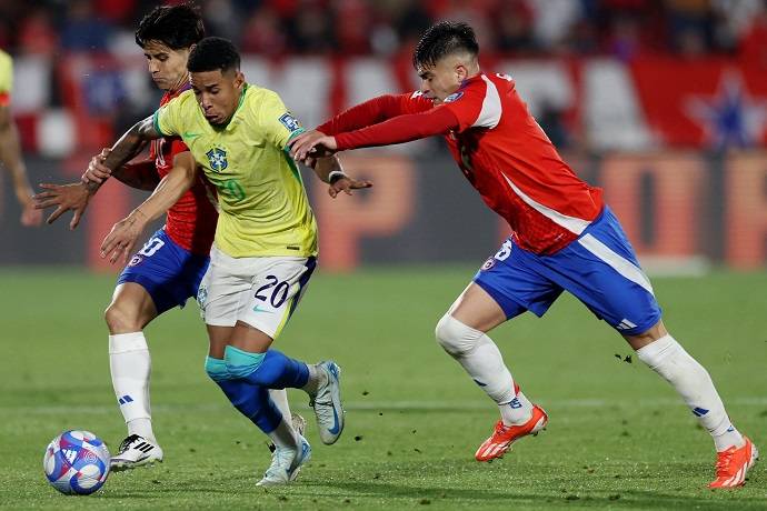 Nhận định, soi kèo Brazil vs Chile, 7h30 ngày 5/9: Khách buông xuôi