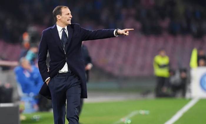 Bị Ronaldo &lsquo;bật&rsquo;, Max Allegri c&oacute; động th&aacute;i g&acirc;y sốc