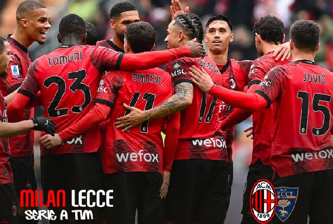 Nhận định, soi k&egrave;o AC Milan với Lecce, 20h00 ng&agrave;y 6/4: Kh&oacute; tin Rossoneri
