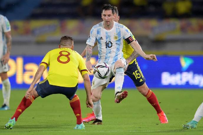 Biến động tỷ lệ kèo Colombia vs Argentina, 8h ngày 7/7