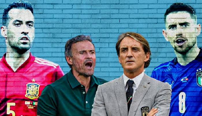 Đội hình ra sân chính thức Italia vs Tây Ban Nha, 2h ngày 7/7