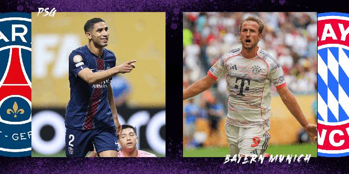 Siêu máy tính dự đoán PSG vs Bayern Munich, 23h00 ngày 5/7