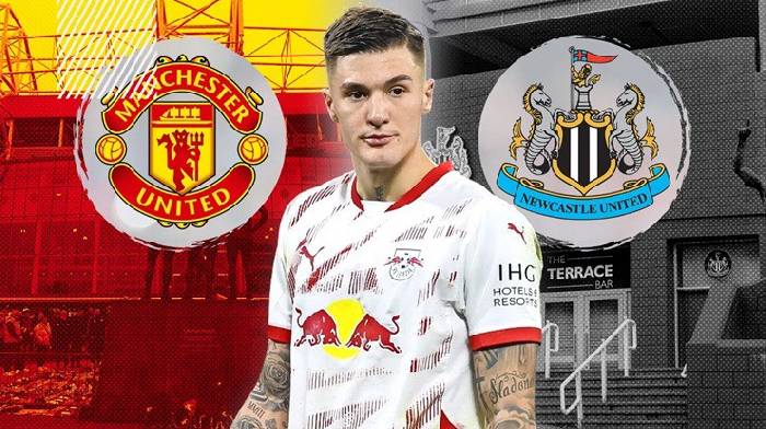 Newcastle và MU giành giật Benjamin Sesko