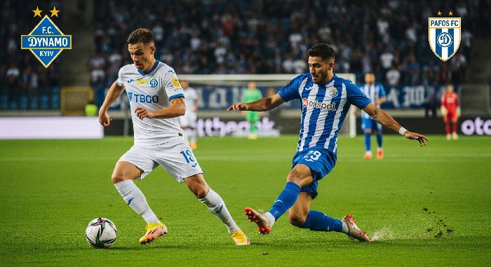 Siêu máy tính dự đoán Dynamo Kyiv vs Pafos FC, 1h00 ngày 6/8