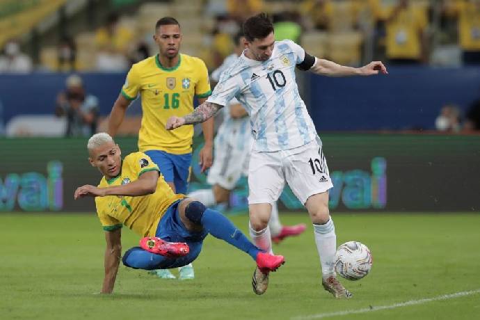 Biến động tỷ lệ kèo Brazil vs Argentina, 2h ngày 6/9