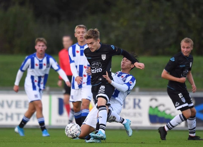 Văn Hậu dự bị trong chiến thắng thứ 2 li&ecirc;n tiếp của SC Heerenveen