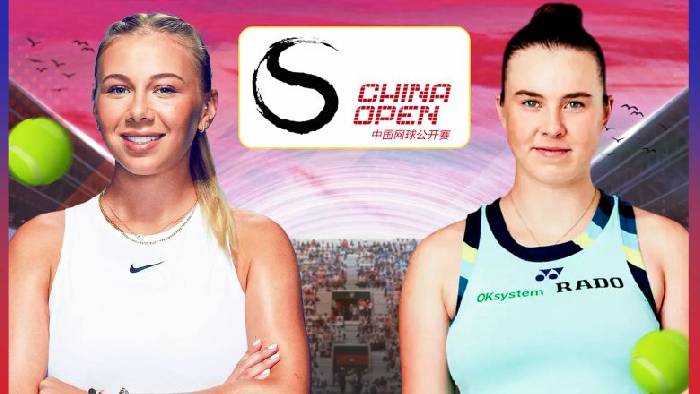 Nhận định tennis Noskova vs Anisimova, Chung kết China Open - 18h00 ng&agrave;y 5/10
