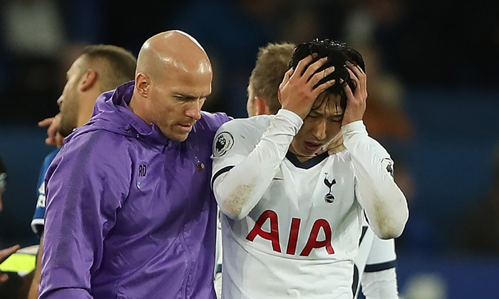 Son Heung-min kh&ocirc;ng thi đấu trận Crvena Zvezda vs Tottenham?