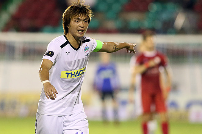 Tiết lộ l&iacute; do Tuấn Anh phải dự bị trong trận thua S&agrave;i G&ograve;n của HAGL