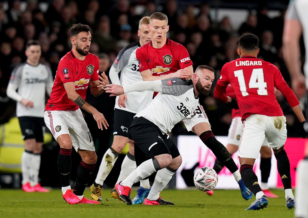 Kết quả bóng đá hôm nay 6/3: Rooney bất lực ngăn MU vùi dập Derby County