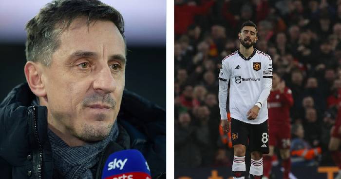 Bị Gary Neville gọi là nỗi ô nhục, Bruno Fernandes phản ứng thế nào?