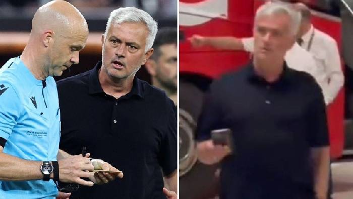 Mourinho trả gi&aacute; cực đắt v&igrave; lăng mạ trọng t&agrave;i người Anh