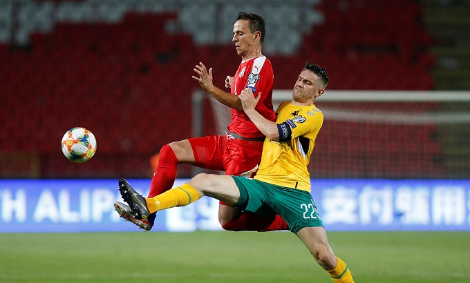 Nhận định b&oacute;ng đ&aacute; Lithuania vs Ukraine, 23h00 ng&agrave;y 7/9: Giữ vững ng&ocirc;i đầu