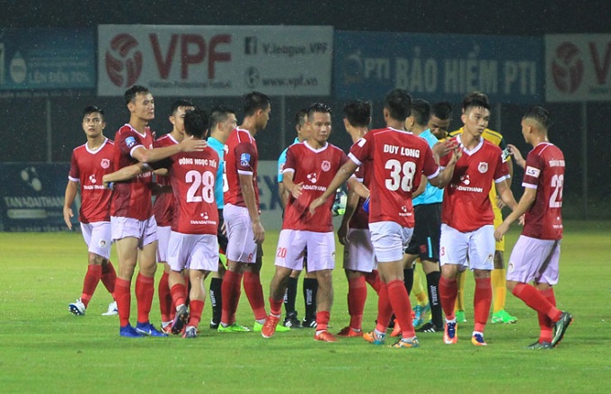 Phố Hiến đ&aacute; play-off thăng hạng V.League 2020