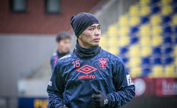 Công Phượng đá chính trước ngày lên tuyển đấu UAE