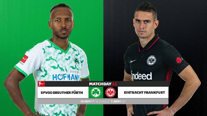 Nhận định, soi kèo Greuther Furth vs Eintracht Frankfurt, 1h30 ngày 8/11