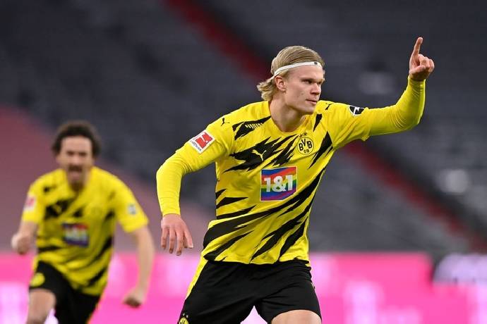 Erling Haaland tái lập kỳ tích tại Bundesliga sau 44 năm