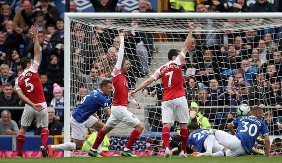 Xem lại Everton vs Arsenal (Premier League, Ngoại hạng Anh v&ograve;ng 33)