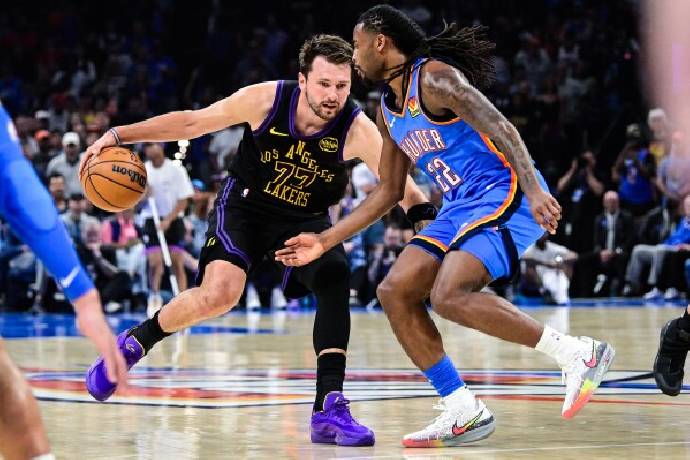 Nhận định bóng rổ Los Angeles Lakers vs Oklahoma City Thunder, 09h30 ngày 8/4: Không Doncic, không chiến thắng