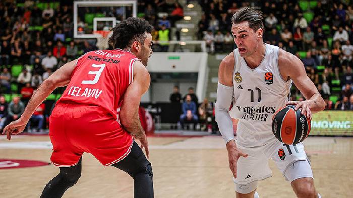 Nhận định bóng rổ Hapoel Tel Aviv vs Real Madrid, 01h00 ngày 8/5: San bằng cách biệt