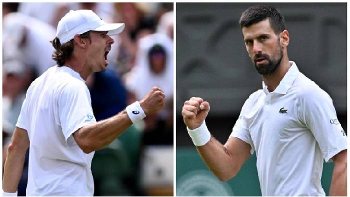 Link trực tiếp tennis Djokovic vs De Minaur - Vòng 4 Wimbledon, 19h30 ngày 7/7