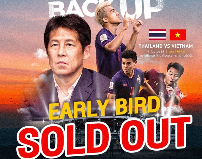 Thái Lan vs Việt Nam: CĐV Thái Lan lo lắng vì thiếu vé