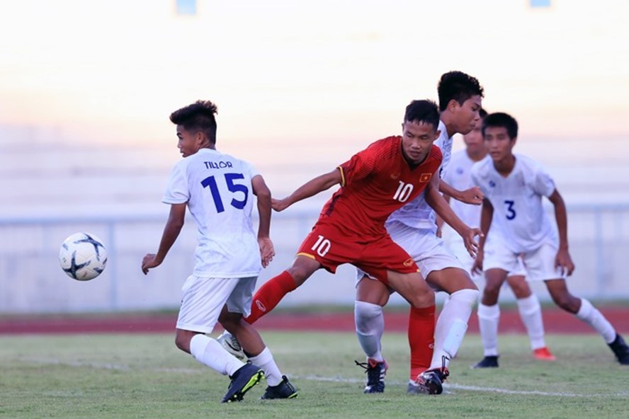 U15 Việt Nam 1-3 U15 Malaysia: mất v&eacute; v&agrave;o chung kết