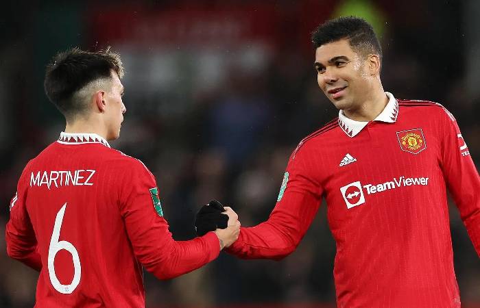 Lisandro Martinez v&agrave; Casemiro trở lại sớm hơn dự kiến cho giai đoạn sau của m&ugrave;a giải